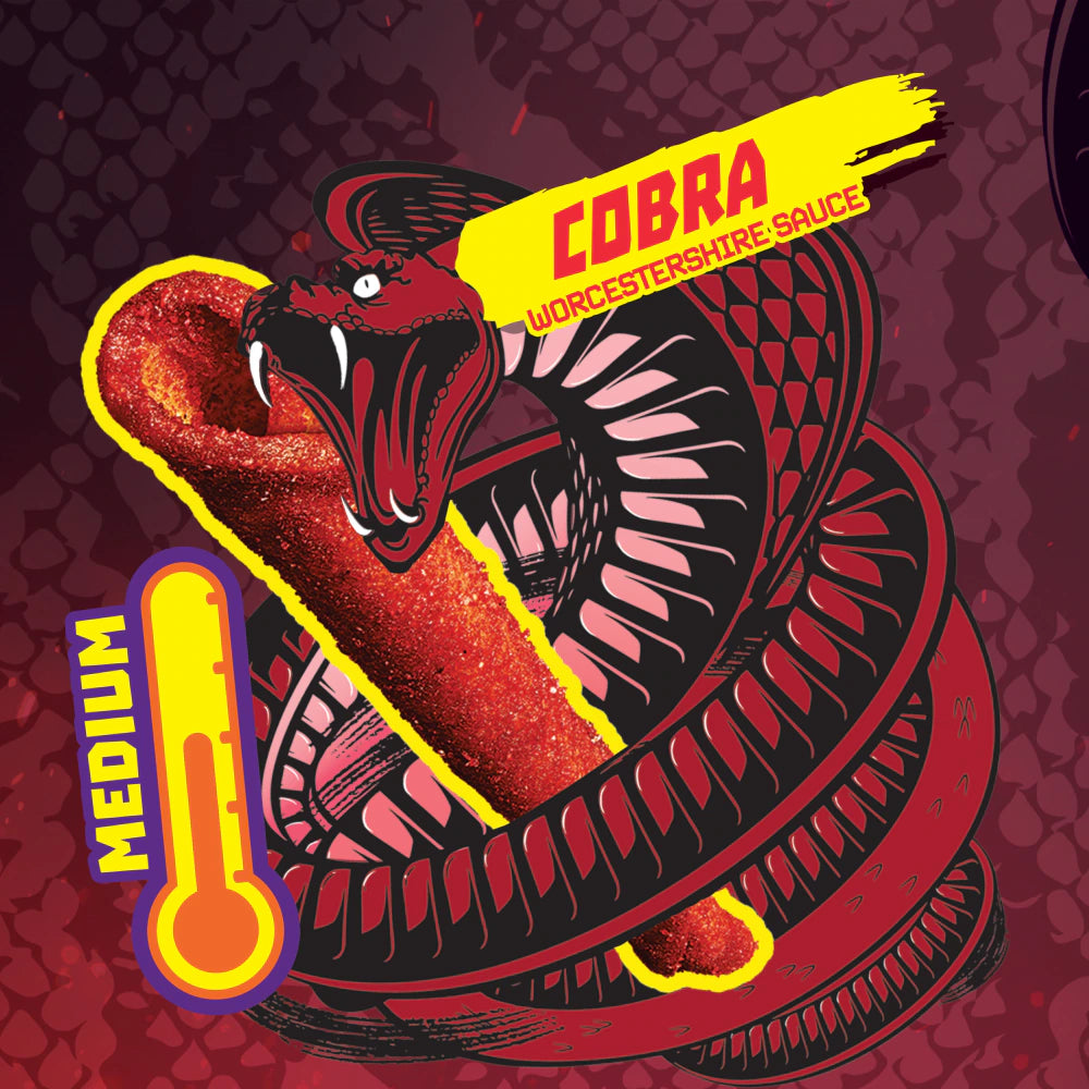 Takis Cobra Sauce Worcestershire Chips Tortilla Roulés