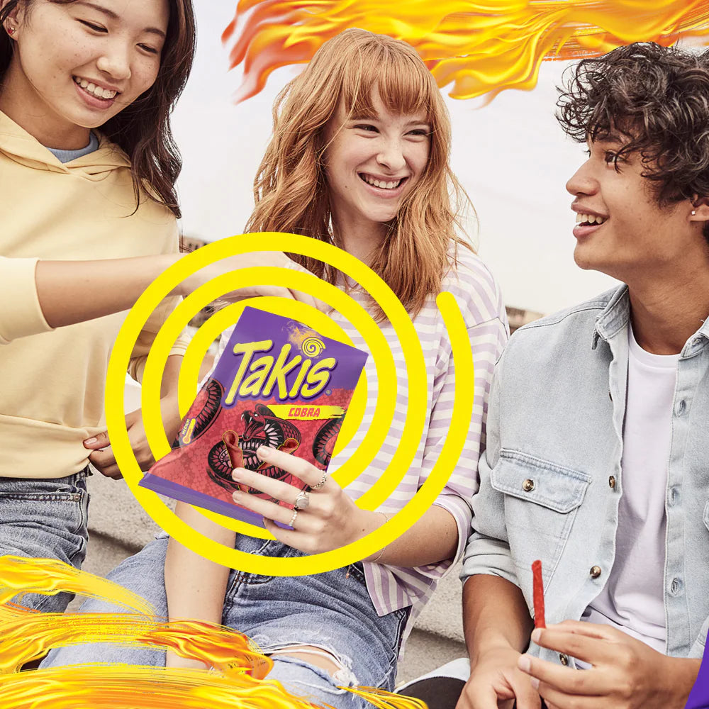 Takis Cobra Sauce Worcestershire Chips Tortilla Roulés