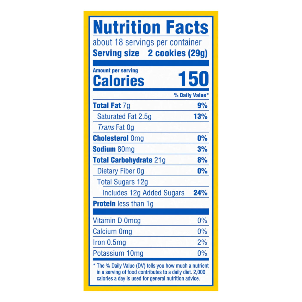 Oreo Double Stuf Golden Sandwich Cookies – American Vanilla Cookies with Extra Creme