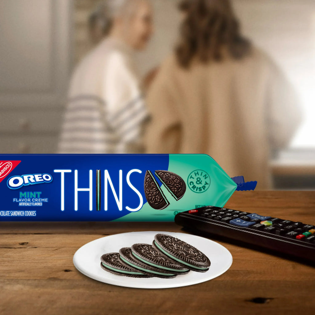 Biscuits Oreo Thins à la crème de menthe et au chocolat – Biscuits Thins à la menthe et au chocolat