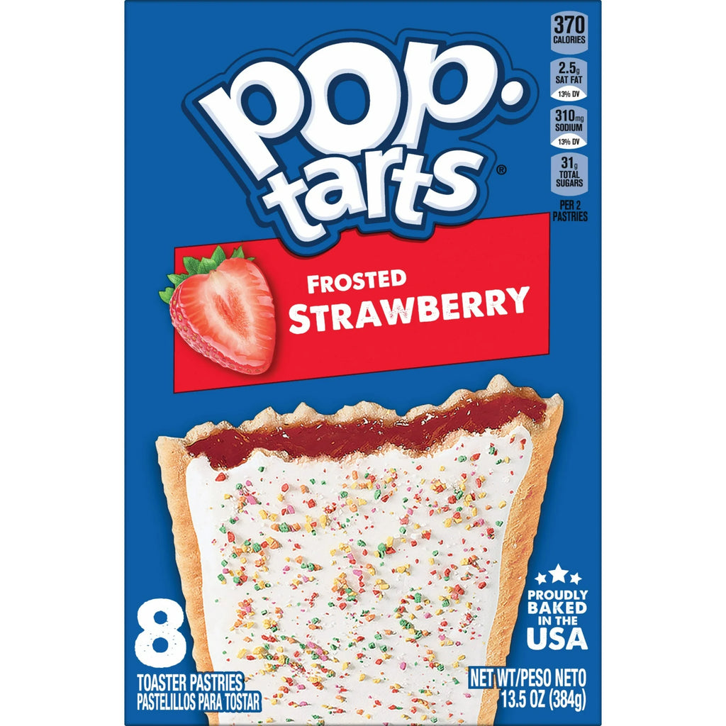 Pâtisseries Pop-Tarts à la fraise givrée