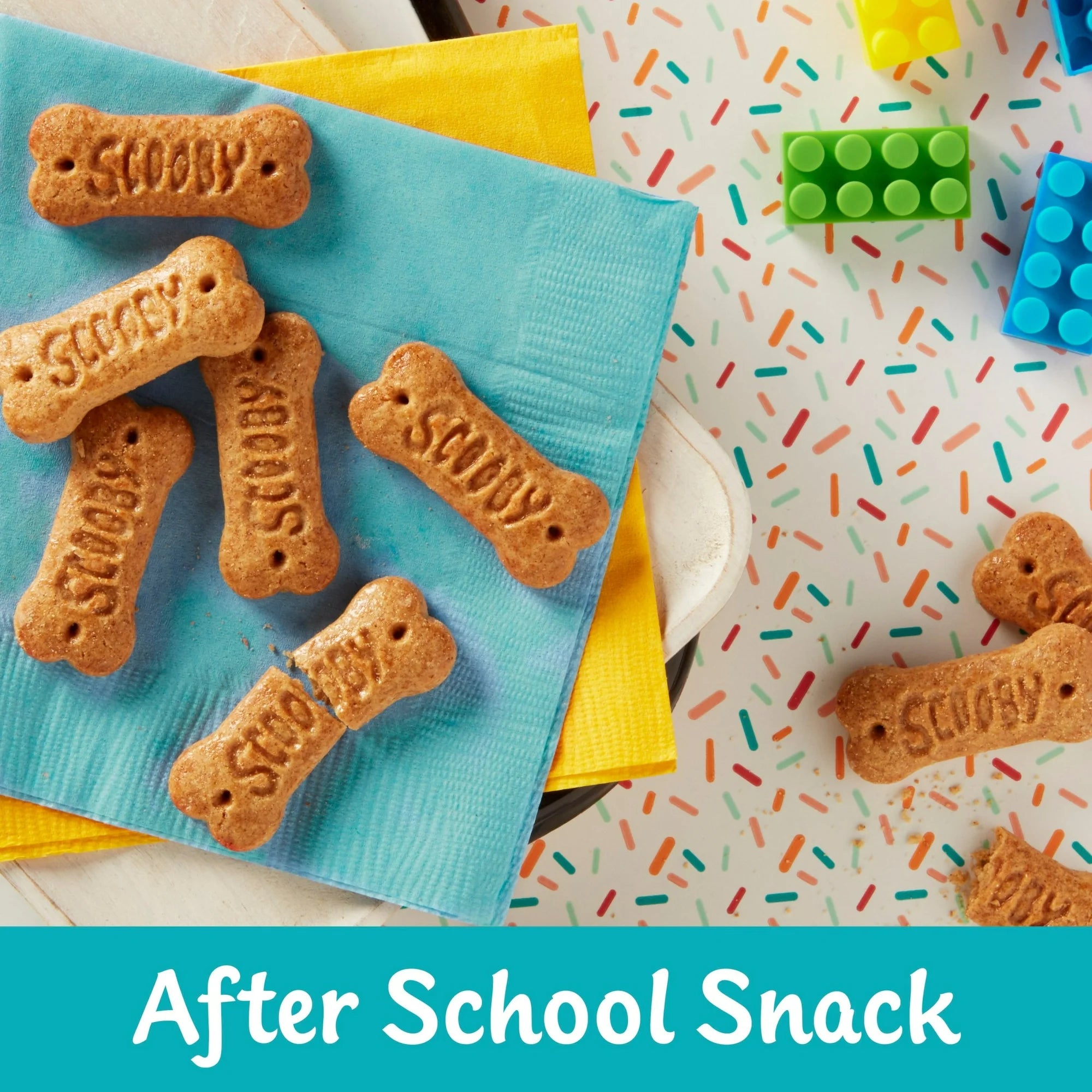 Bâtonnets de biscuits Graham à la cannelle Scooby Snacks Scooby-Doo