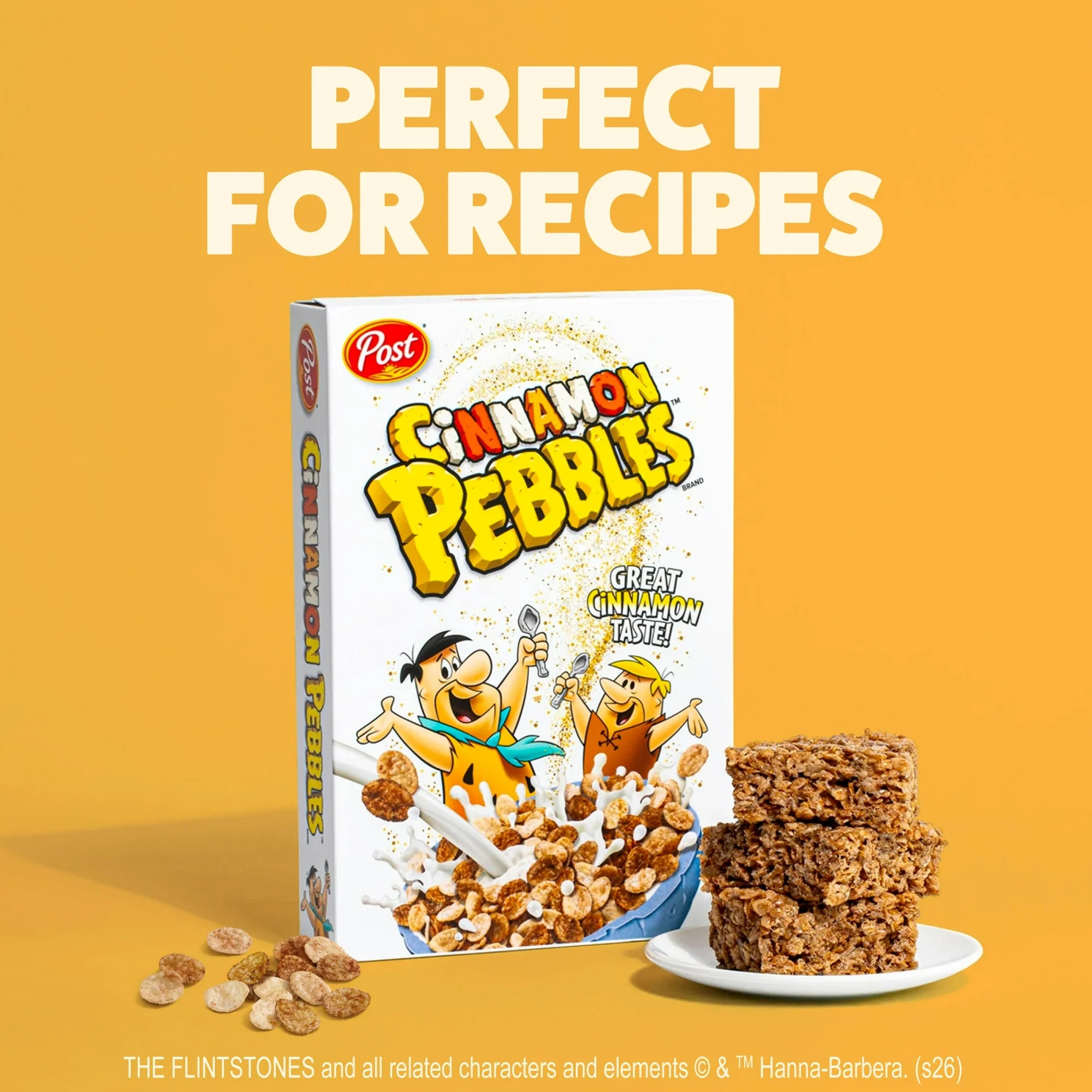 Post Cinnamon Pebbles Cereal