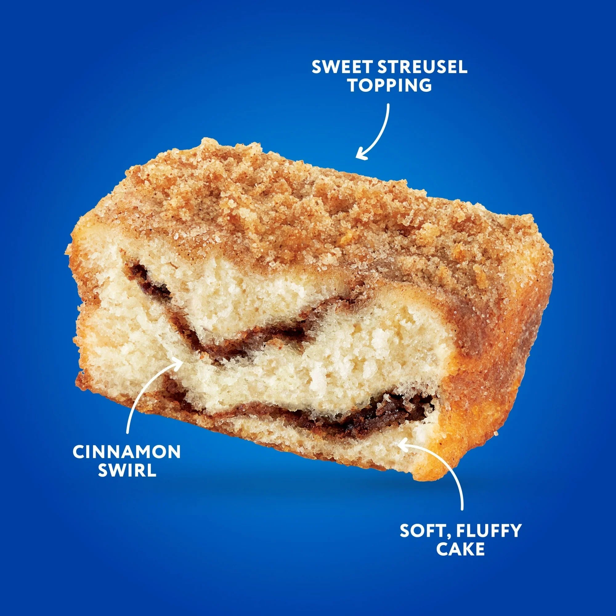 Gâteaux Hostess Coffee Cakes à la cannelle et au streusel