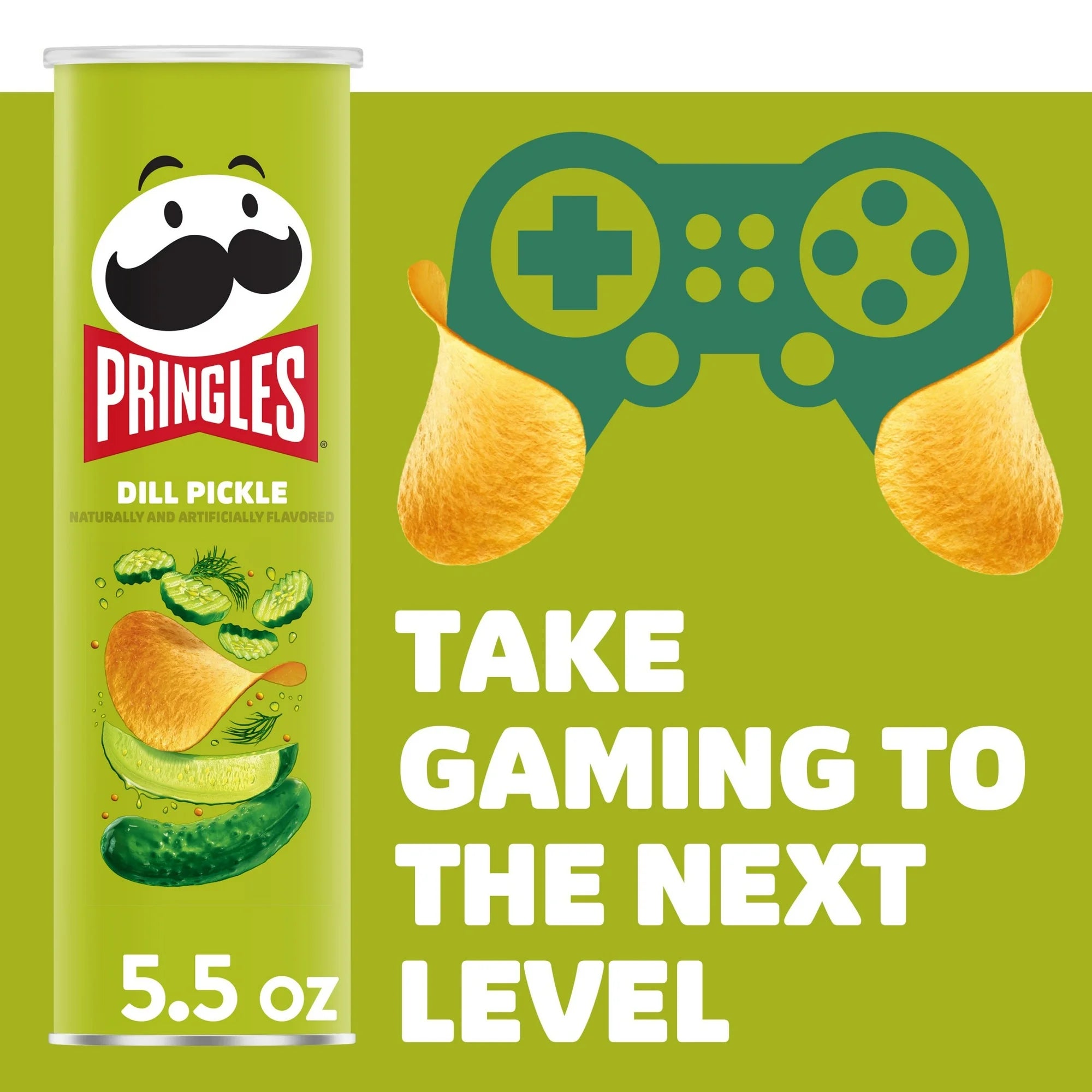 Pringles Dill Pickle Potato Crisps