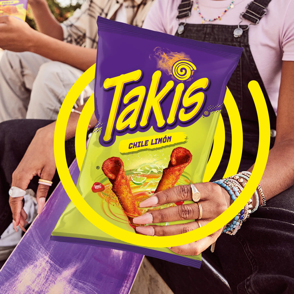 Takis Chile Limon Tortilla Chips roulées