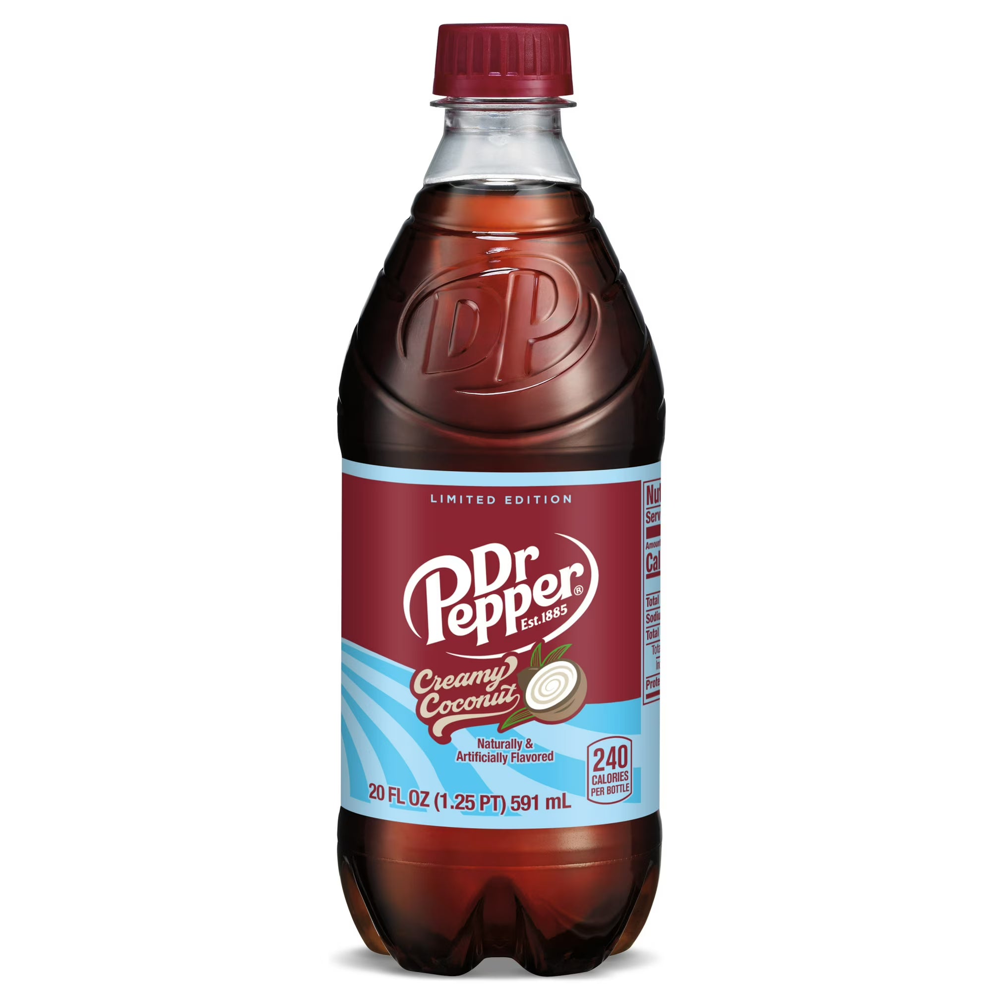 Dr Pepper Creamy Coconut Soda