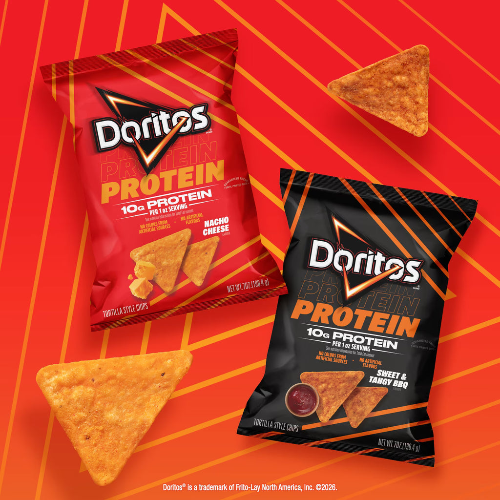Doritos Protéines, Tortilla Chips Saveur Fromage Nacho