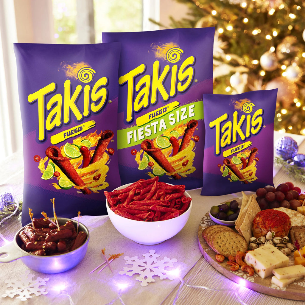 Chips de tortilla roulées Takis Fuego