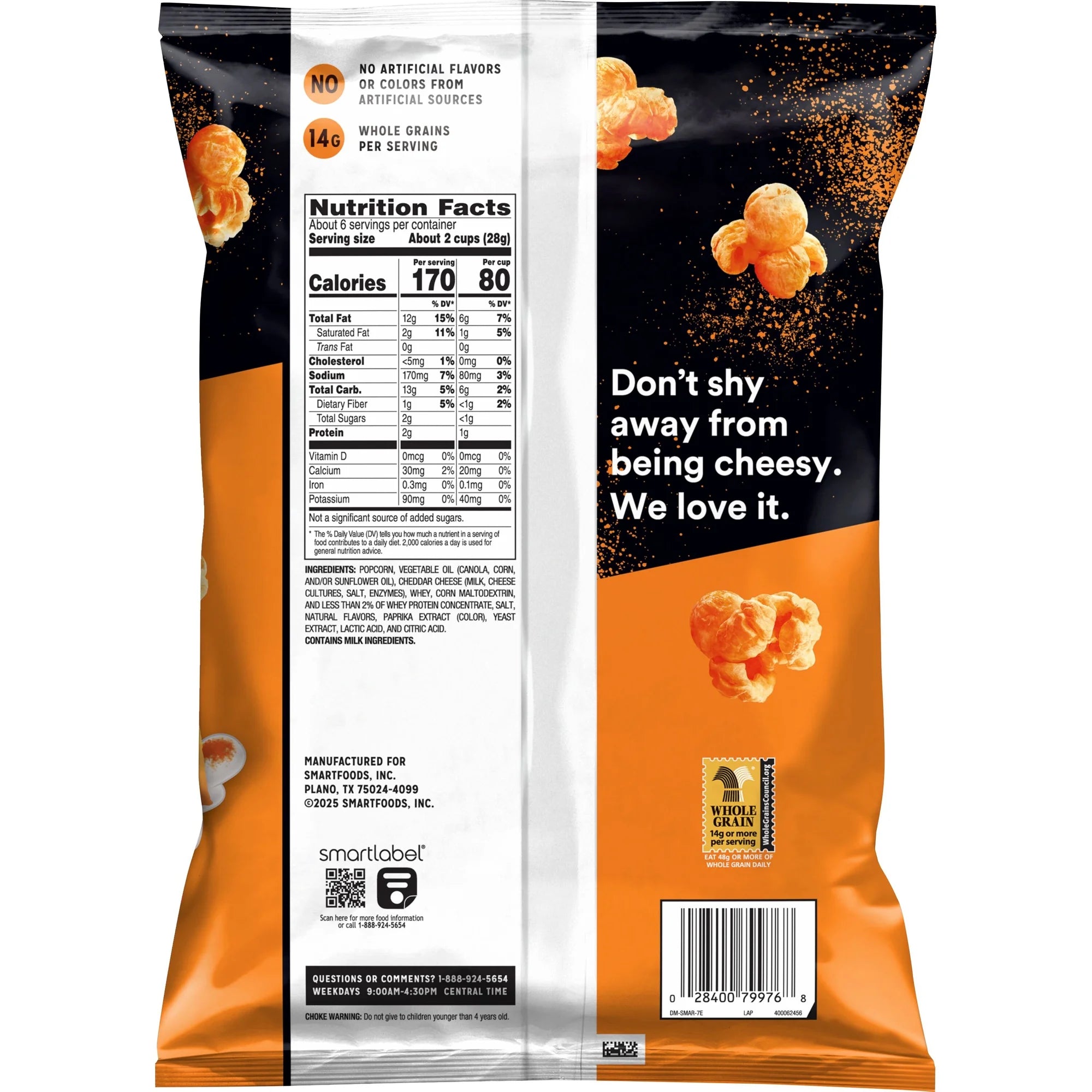 Smartfood Cheetos Cheddar Popcorn