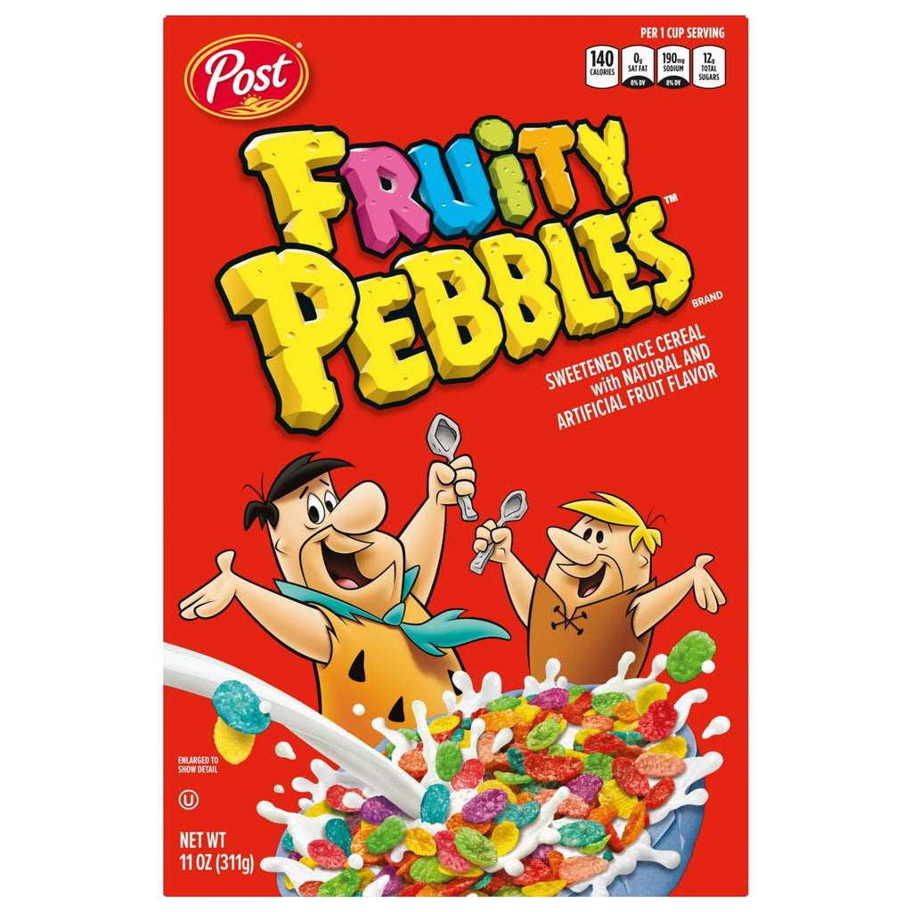 Post Fruity Pebbles Cereal