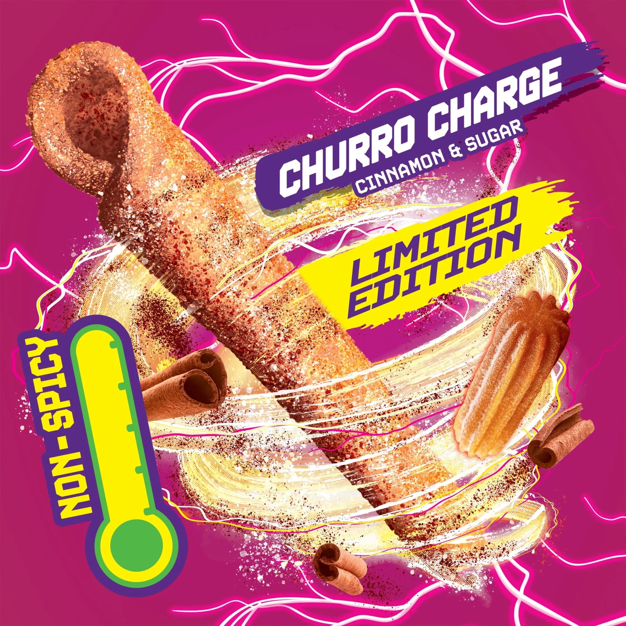 Takis Churro Charge Rolled Tortilla Chips