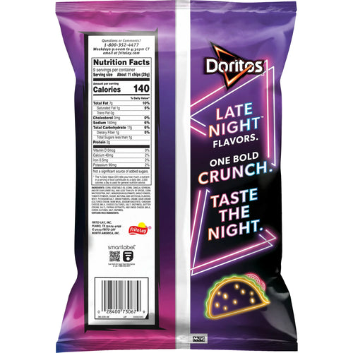 Doritos Late Night Loaded Taco Tortilla Chips