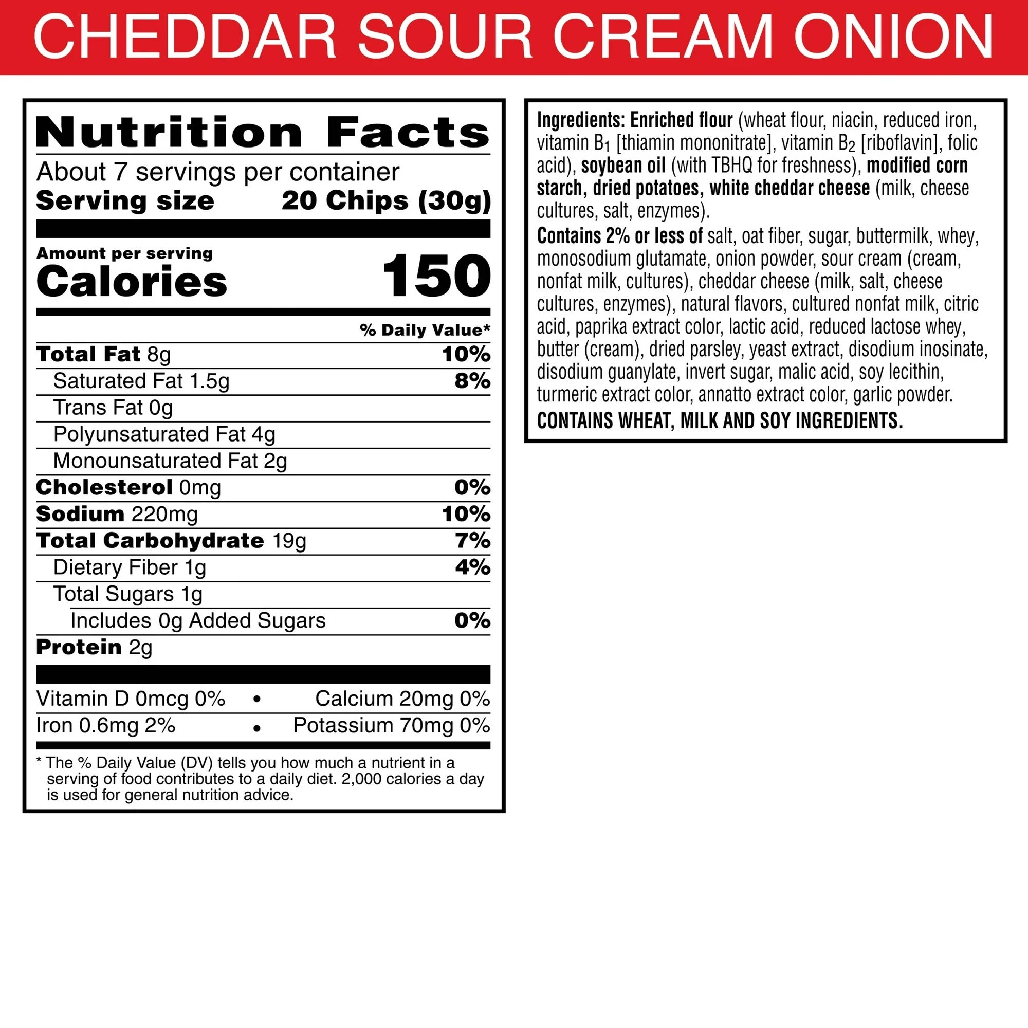 Cheez-It Snap'd Cheddar Sour Cream and Onion Cheesy Baked Chips