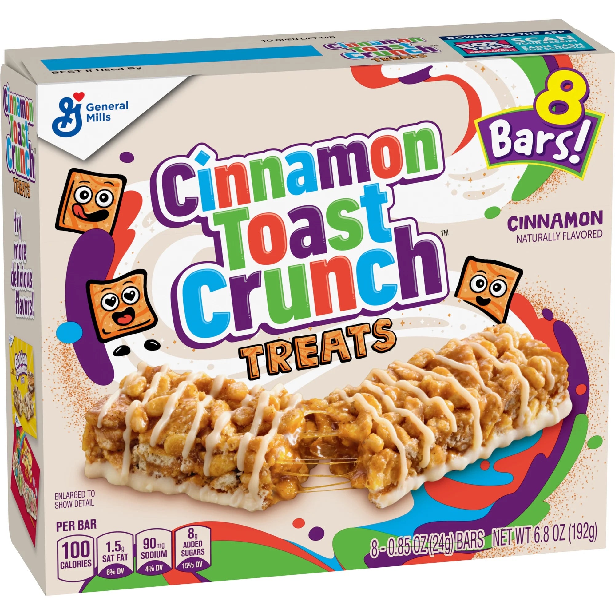 Cinnamon Toast Crunch Cereal Snack Bars