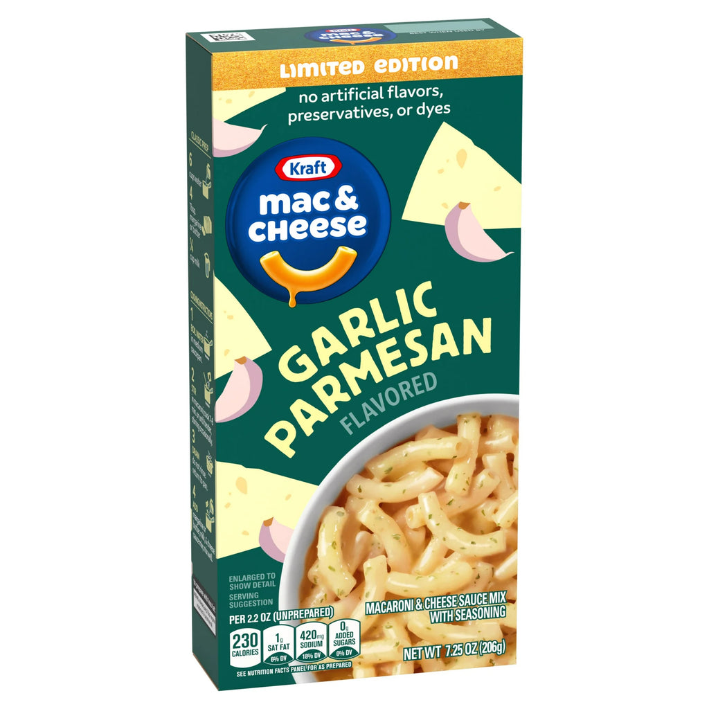 Macaroni au fromage Kraft à l'ail et au parmesan