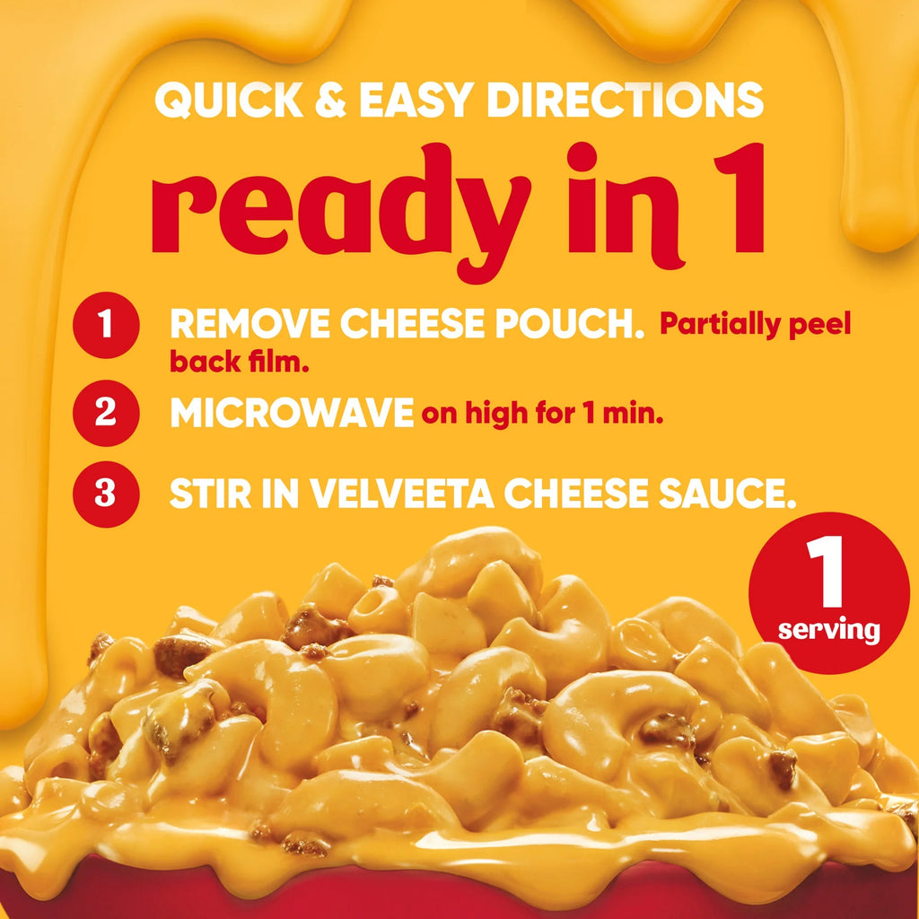 Velveeta Ultimate Cheeseburger Mac Bowl