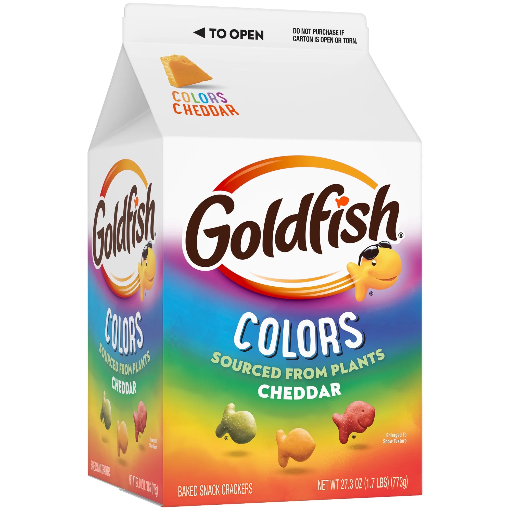 Goldfish Colors Cheddar Crackers