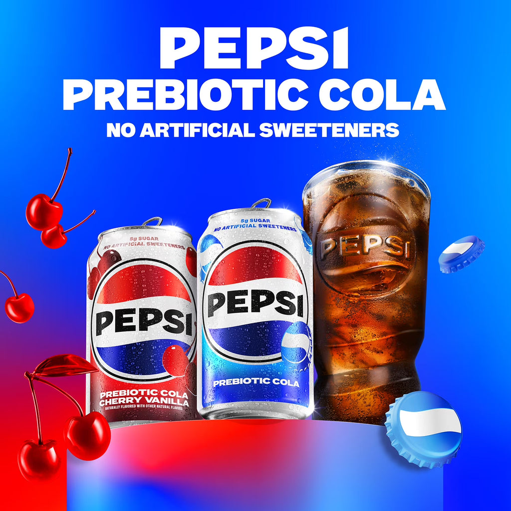 Pepsi Prebiotic Cola Soda