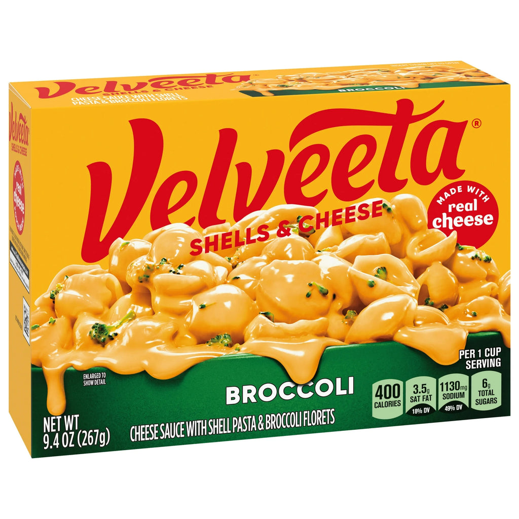 Velveeta Shells and Cheese Broccoli Mac and Cheese