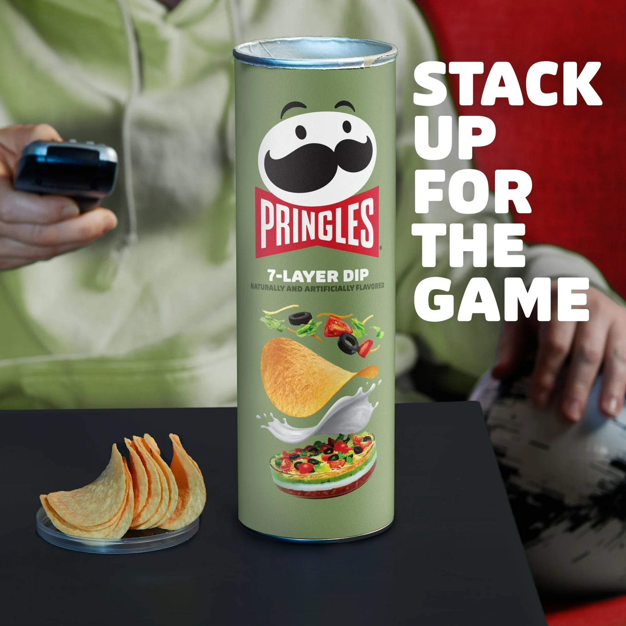 Pringles 7-Layer Dip Potato Crisps