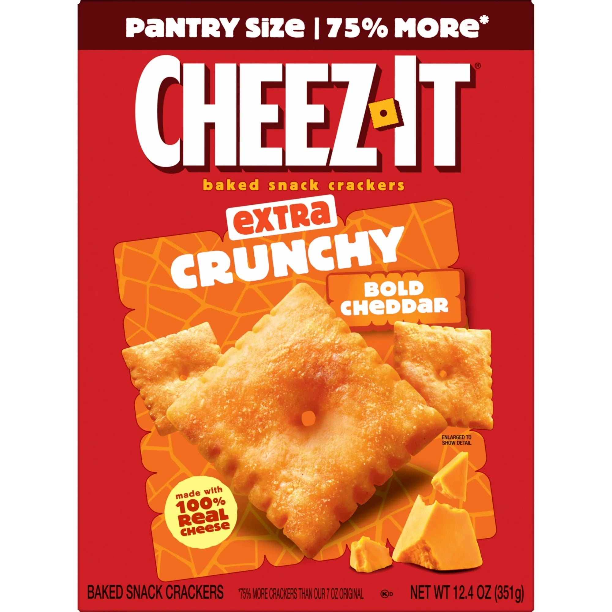 Cheez-It Extra Crunchy Bold Cheddar Cheese Crackers