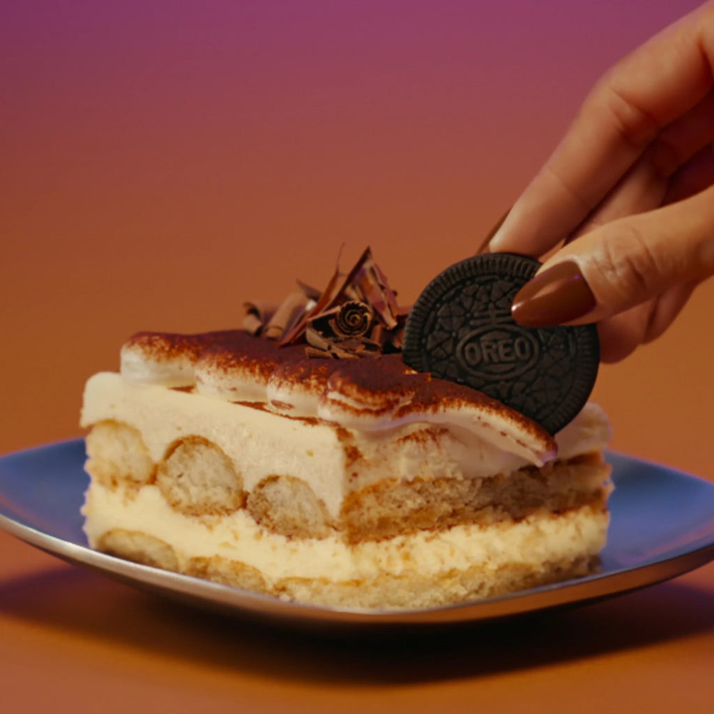 Biscuits Oreo Thins Tiramisu Crème Chocolat Sandwich – Biscuits Saveur Dessert Café