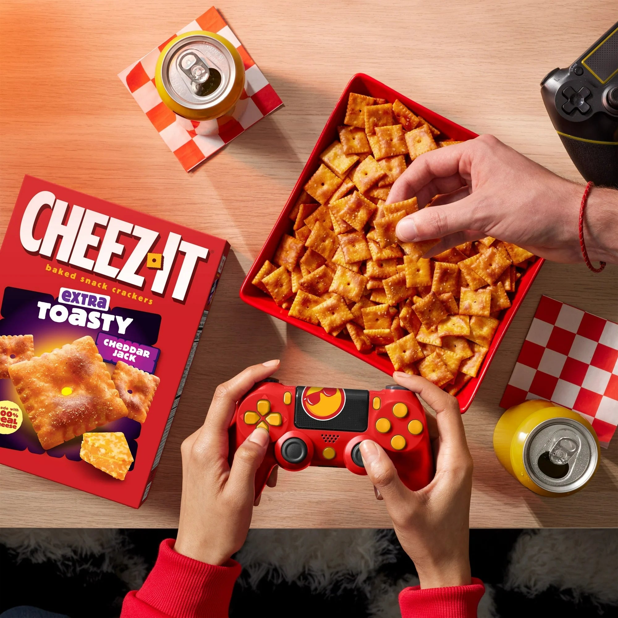 Cheez-It Extra Toasty Cheddar Jack Cheese Crackers
