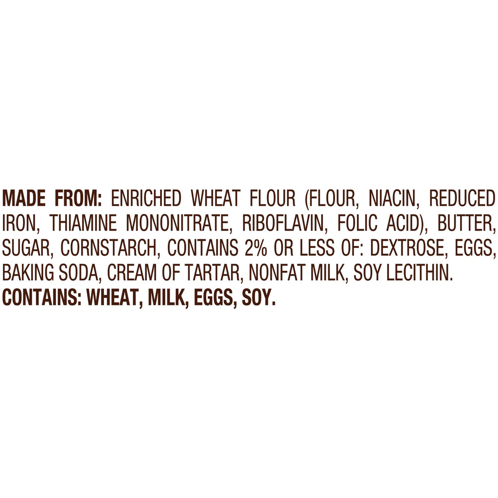 Biscuits au beurre Pepperidge Farm Chessmen (24 biscuits) – Biscuits américains classiques