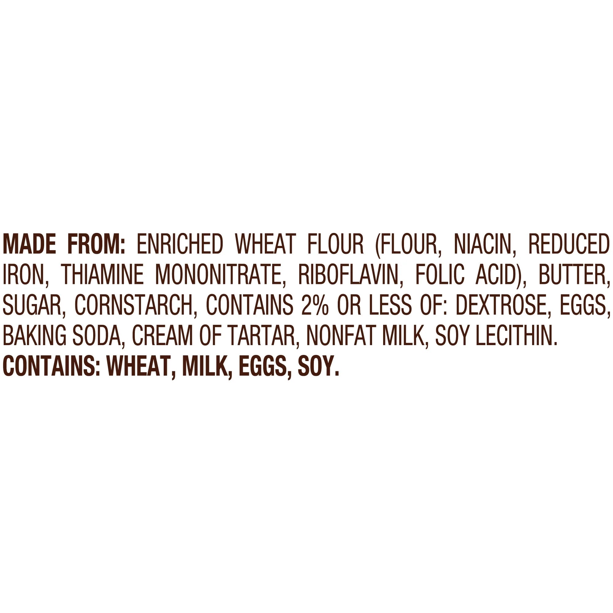 Biscuits au beurre Pepperidge Farm Chessmen (24 biscuits) – Biscuits américains classiques