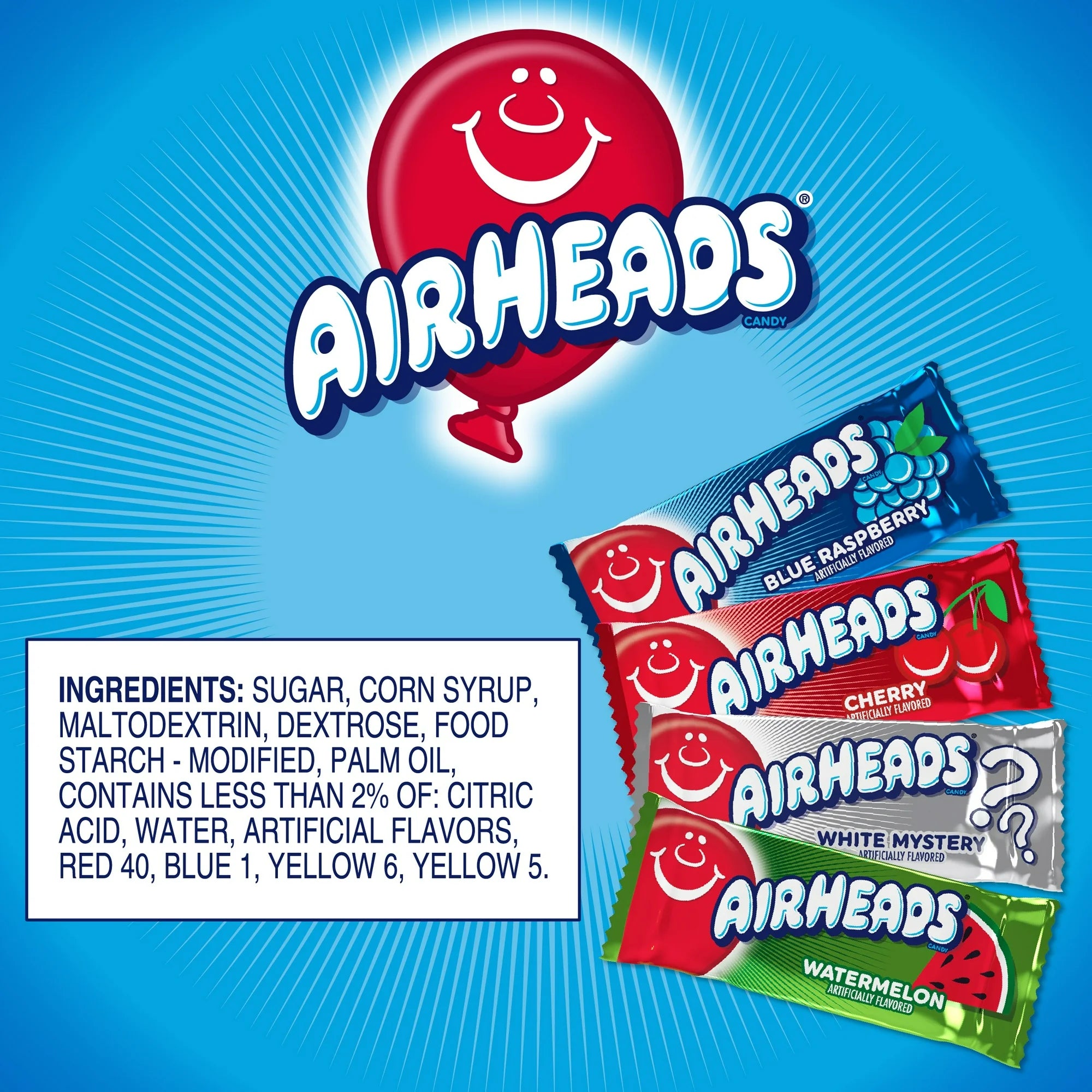 Airheads Mini Bars Variety Candy
