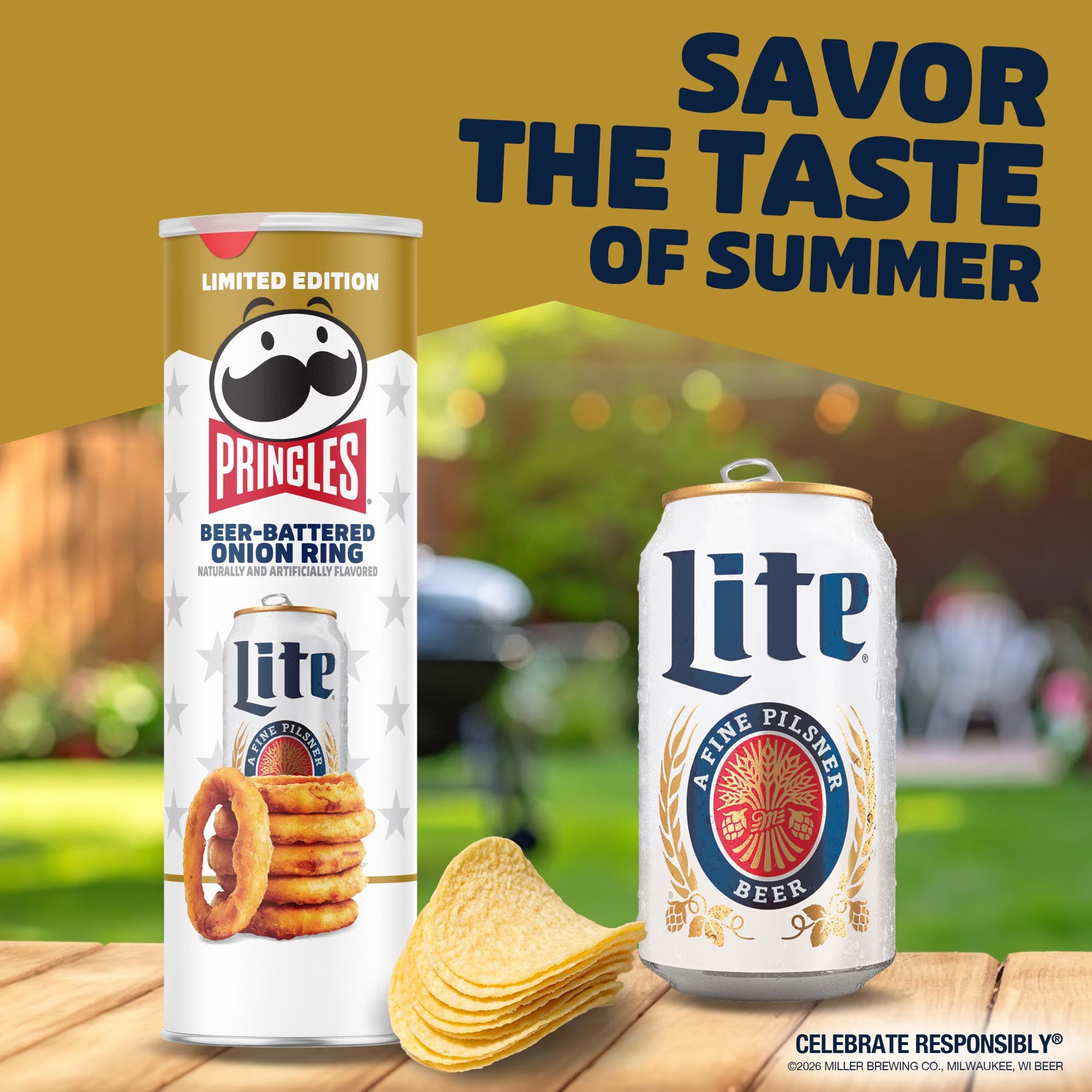 Pringles Beer-Battered Onion Ring