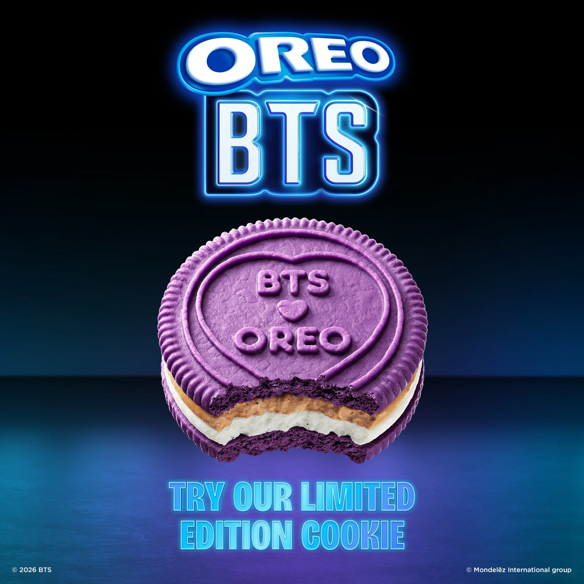 OREO BTS Sandwich Cookies