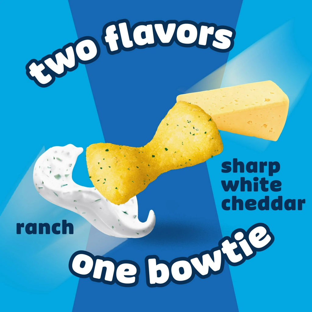 Pringles Mingles Sharp White Cheddar and Ranch Puffed Snacks