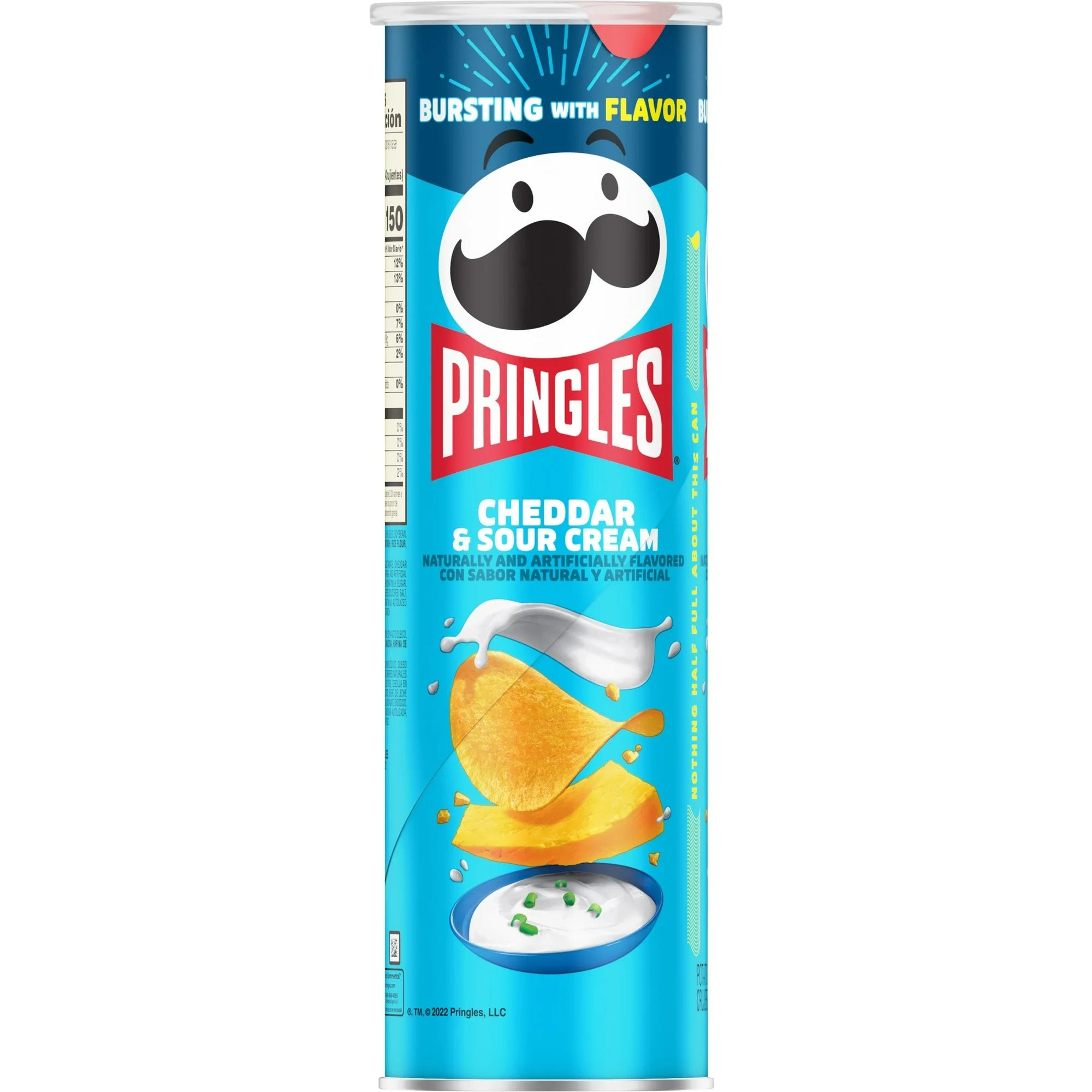 Pringles Cheddar and Sour Cream Potato Crisps