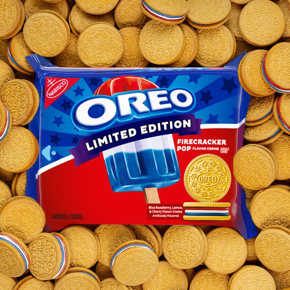 OREO Firecracker Pop Sandwich Cookies