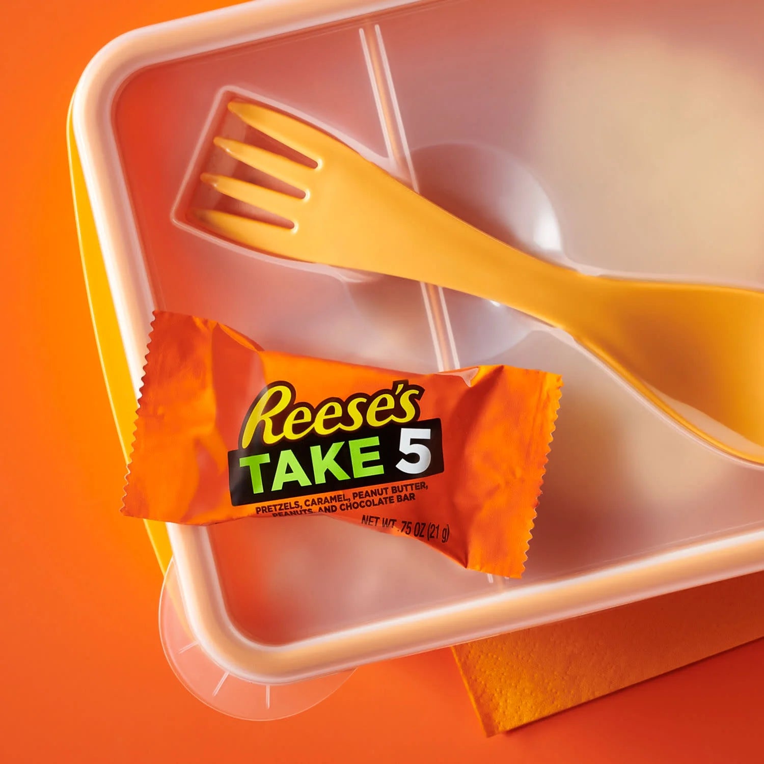 Barres de bretzel, cacahuètes et chocolat Reese's Take 5 – Bonbons américains sucrés-salés