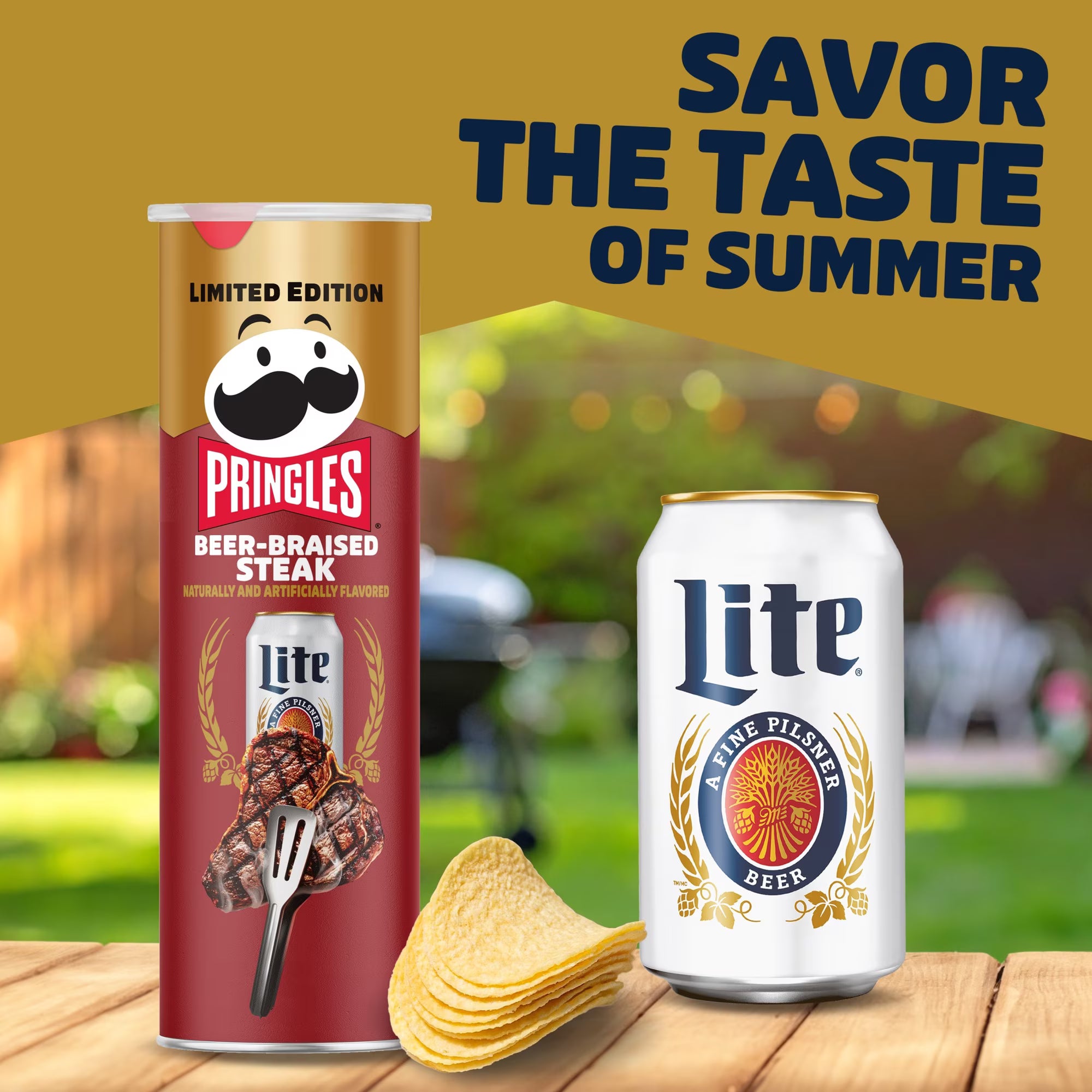 Pringles Beer-Braised Steak