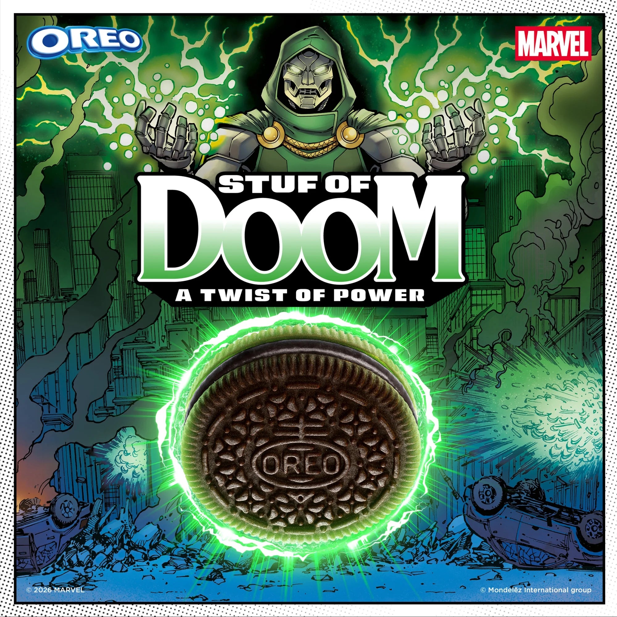 Marvel Oreo Stuf of Doom Chocolate Sandwich Cookies – Special Edition American Oreo Cookies