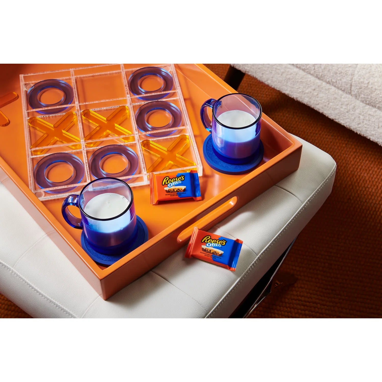 Reese's OREO White Creme, mini-coupes de beurre de cacahuète – Bonbons américains au beurre de cacahuète