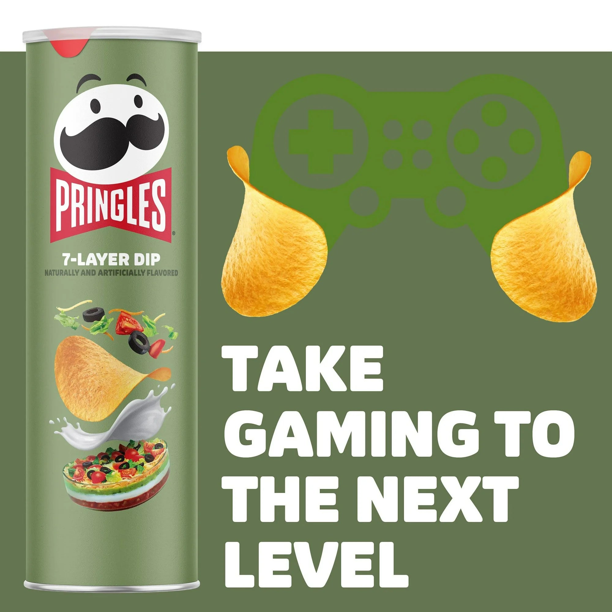 Pringles 7-Layer Dip Potato Crisps