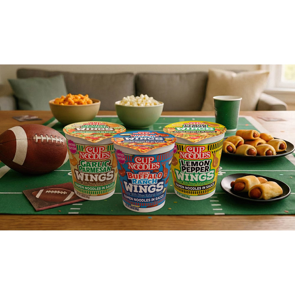 Nouilles Nissin Cup Noodles Goût Ailes de Poulet Citron et Poivre