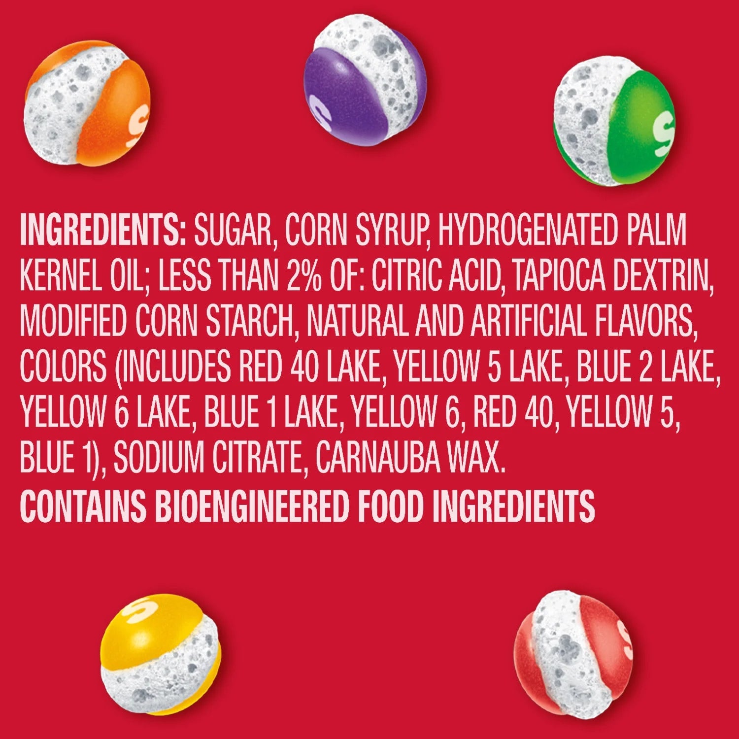Skittles Pop'd Originals Freeze Dried Candy