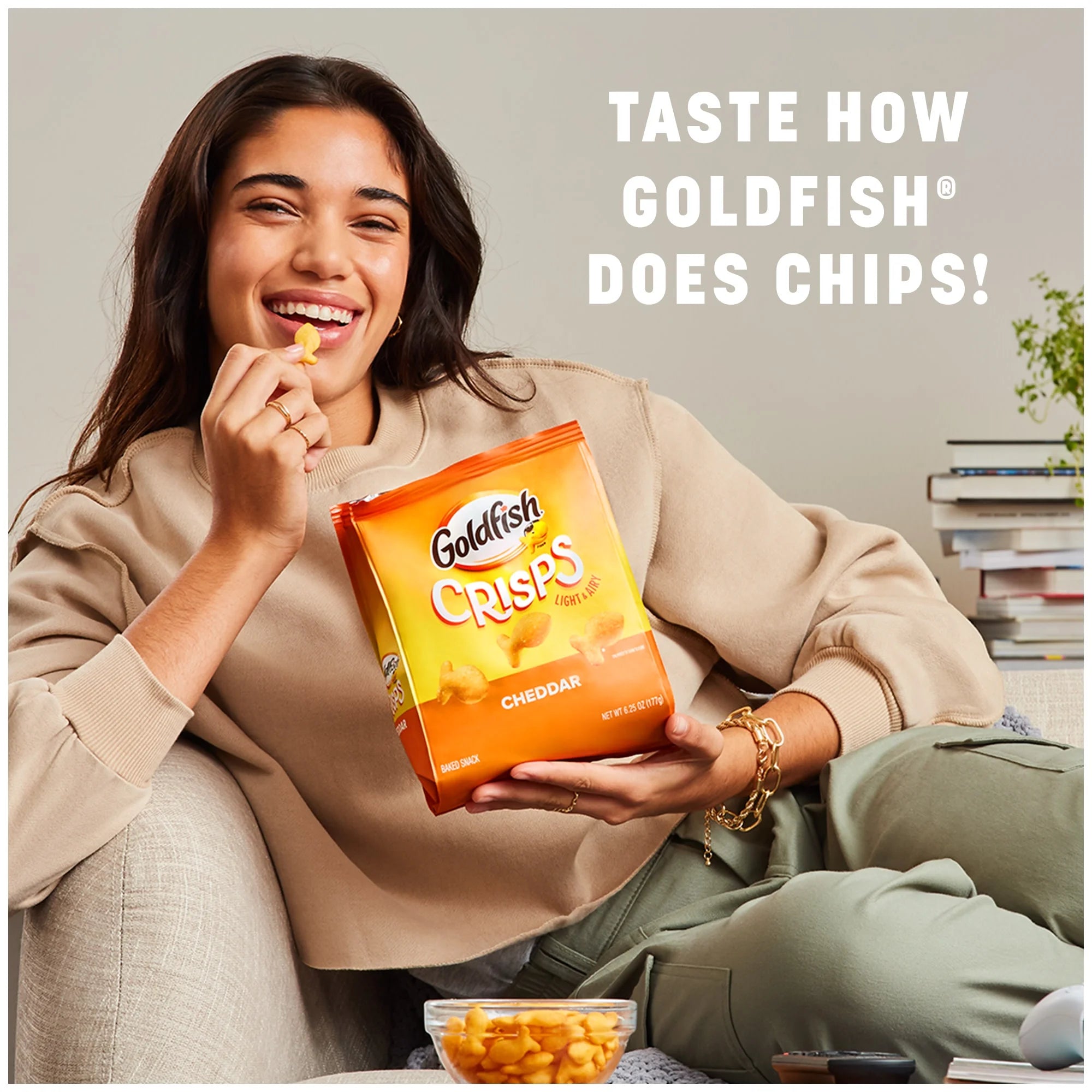Chips Goldfish au cheddar