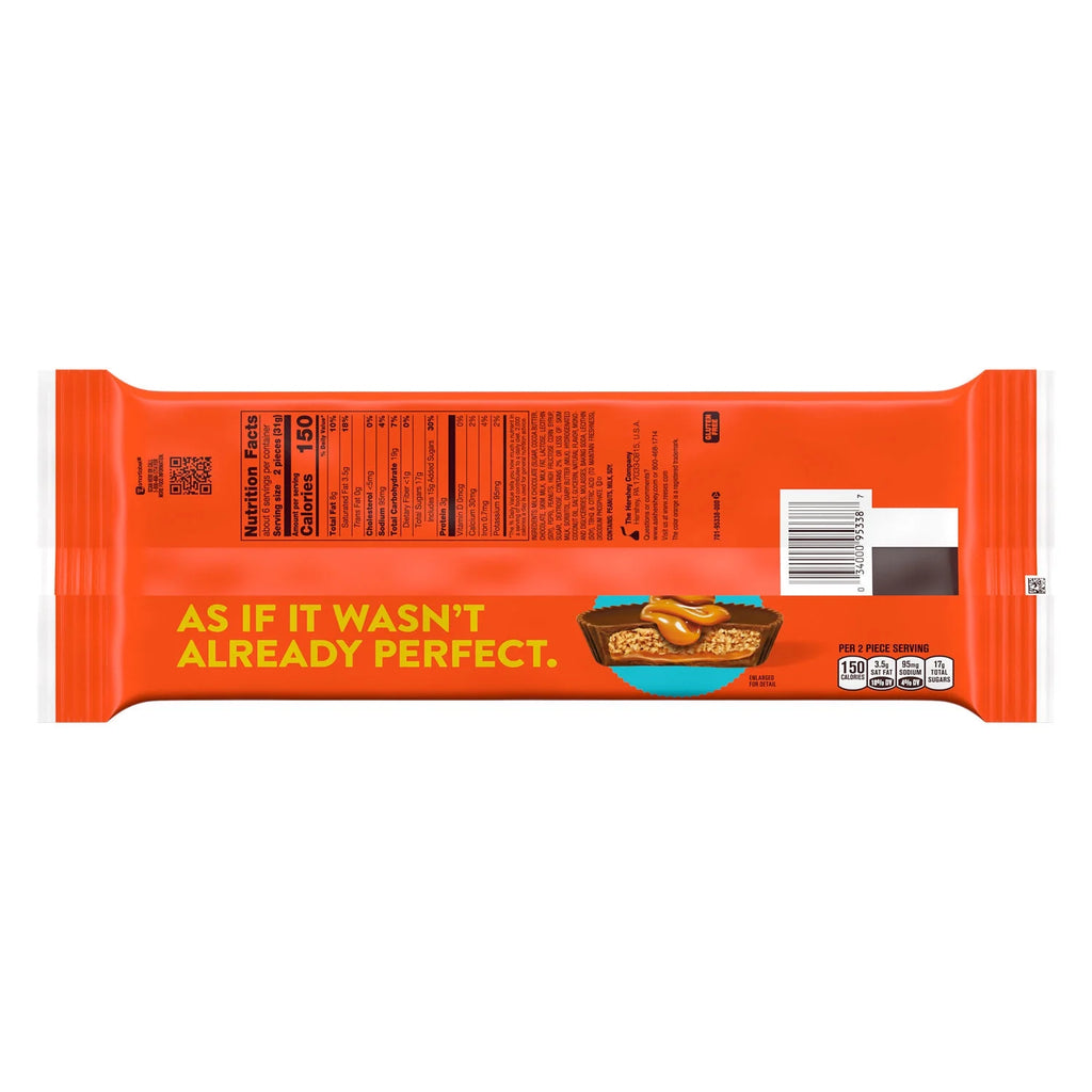 Reese's Caramel Snack Size Peanut Butter Cups – Bonbons américains au beurre de cacahuète et au caramel