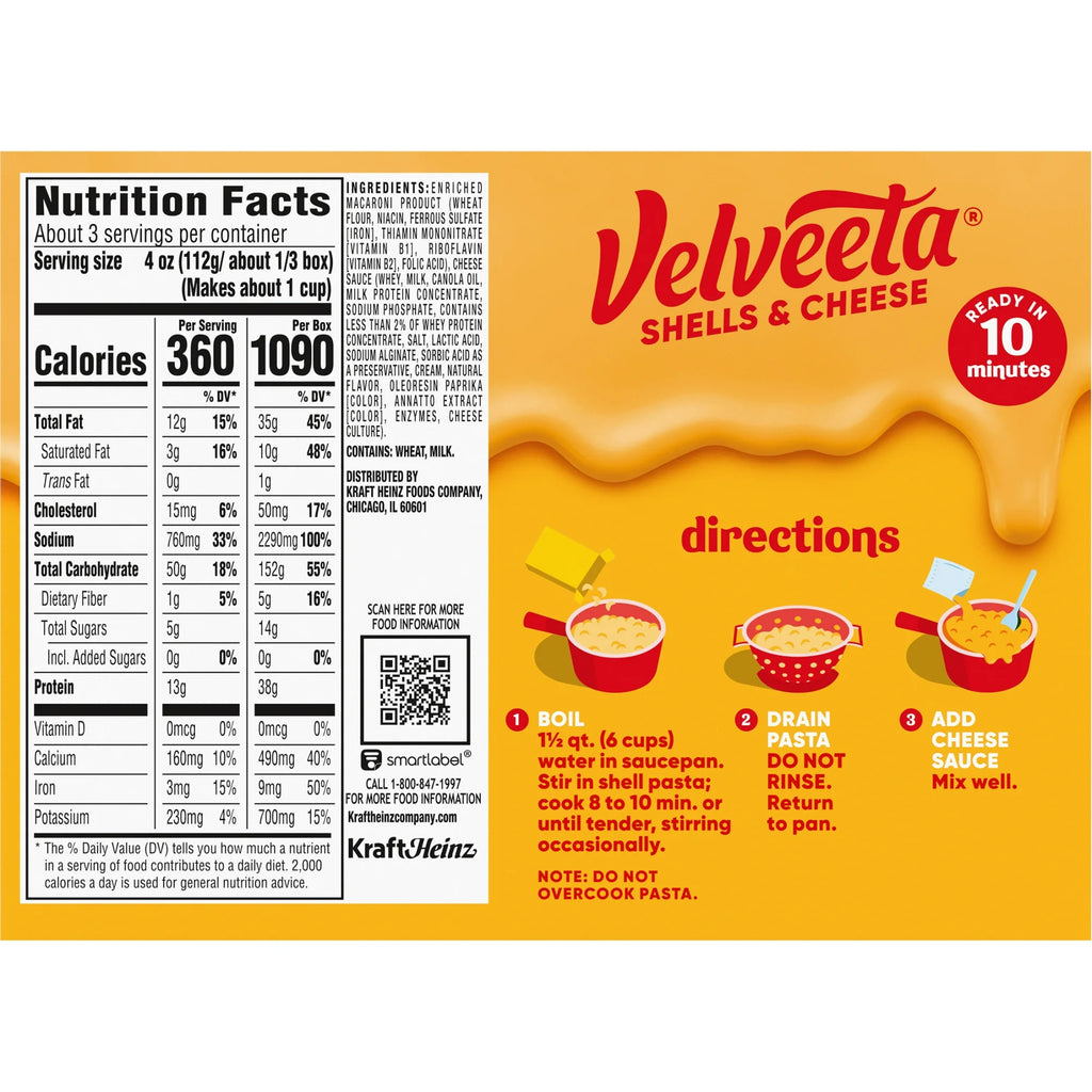 Coquillettes au fromage Velveeta, Macaroni au fromage Queso Blanco