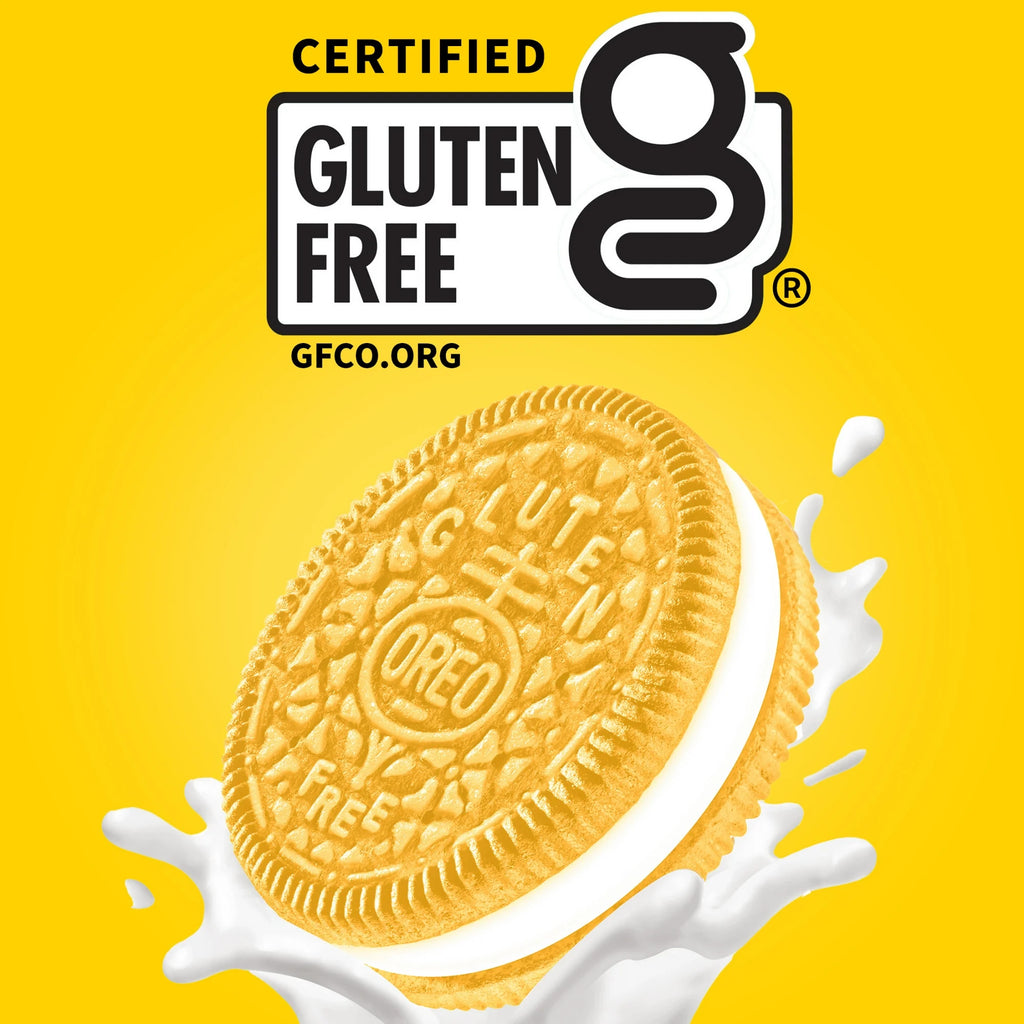 Biscuits Oreo sans gluten, saveur vanille