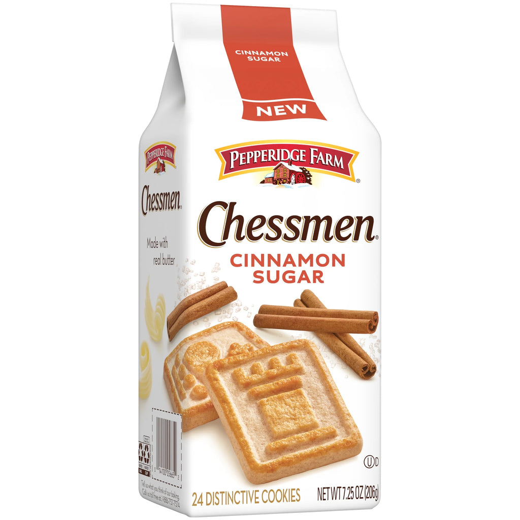 Pepperidge Farm Chessmen Cinnamon Sugar Cookies – Classic American Cookies