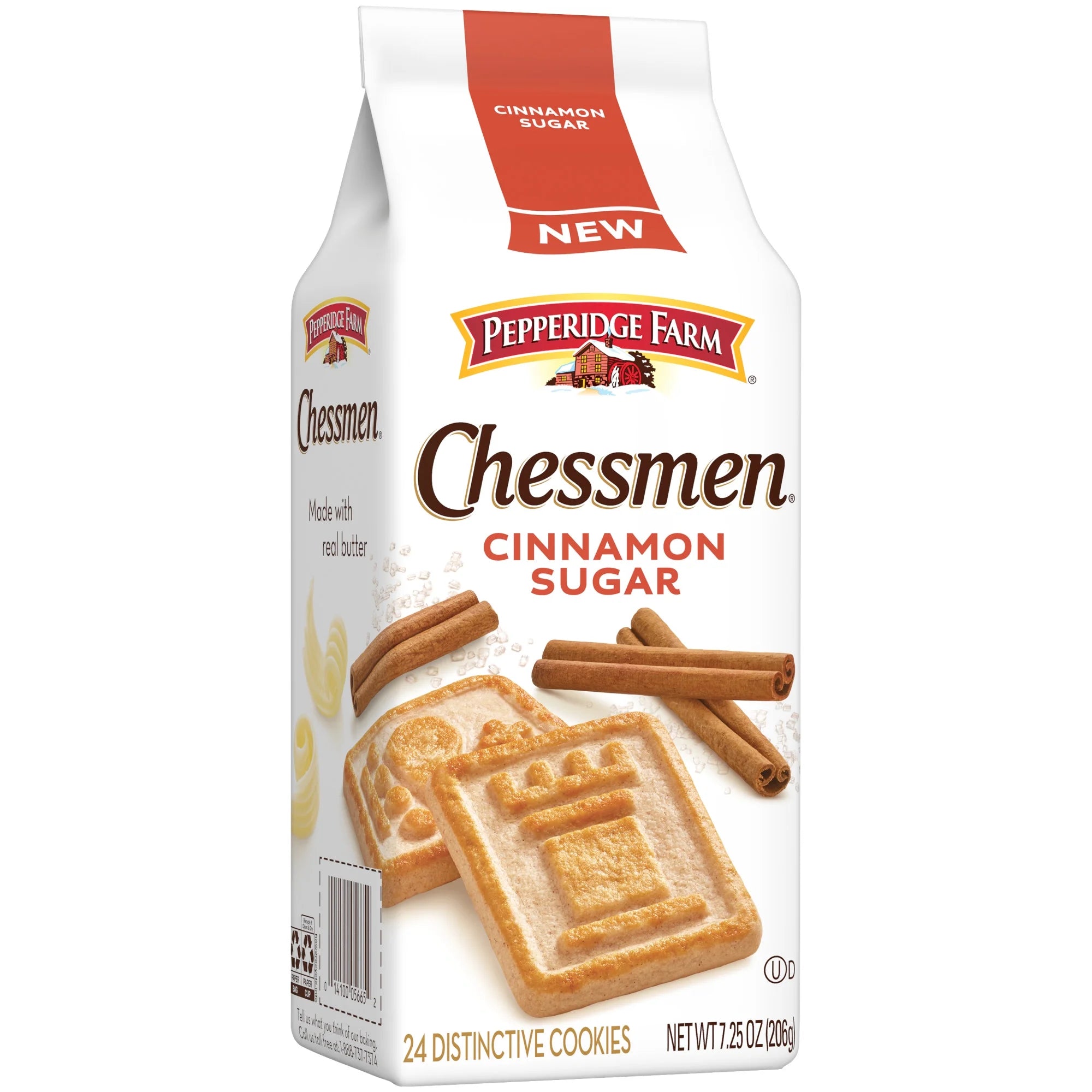 Pepperidge Farm Chessmen Cinnamon Sugar Cookies – Classic American Cookies