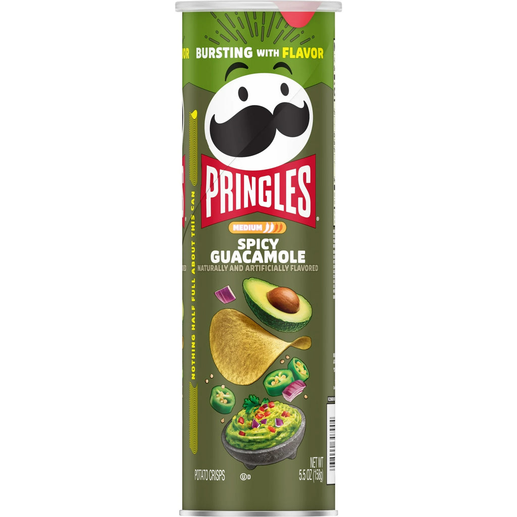 Chips Pringles au guacamole épicé